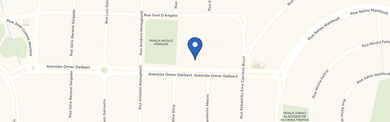 Mapa da estação Condomínio Morada Terranova