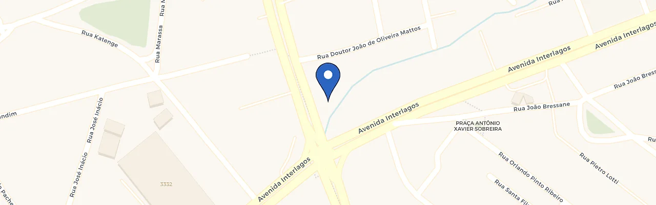 Mapa da estação Centro Automotivo Porto Seguro - Interlagos Sabará