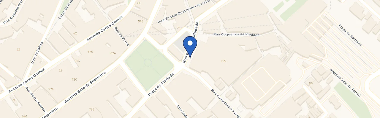 Mapa da estação Shopping Center Lapa Salvador
