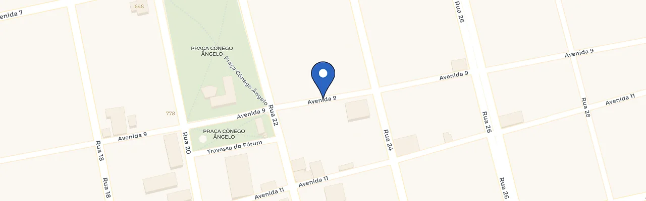 Mapa da estação Cdi Centro Diagnostico De Ituiutaba