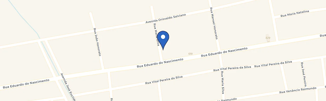 Mapa da estação OYO Pousada Horizonte