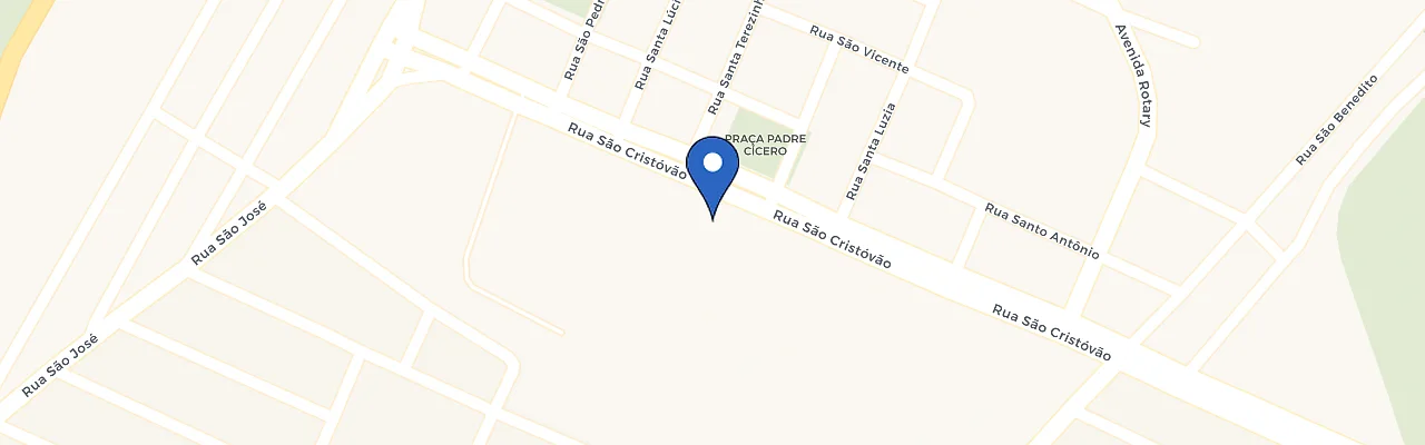 Mapa da estação Supermercado Falcão