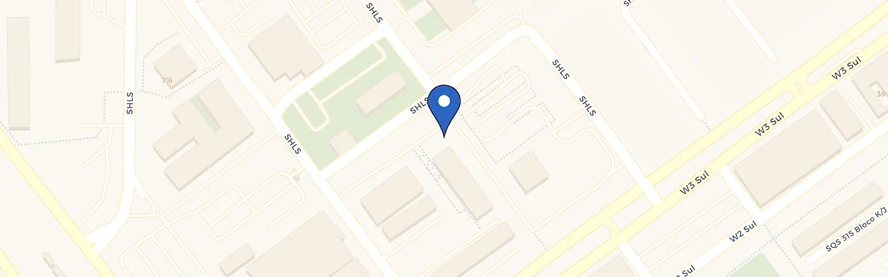 Mapa da estação Poraquê Recargas - Centro Médico De Brasília