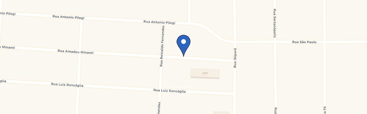 Mapa da estação Flávio Manske