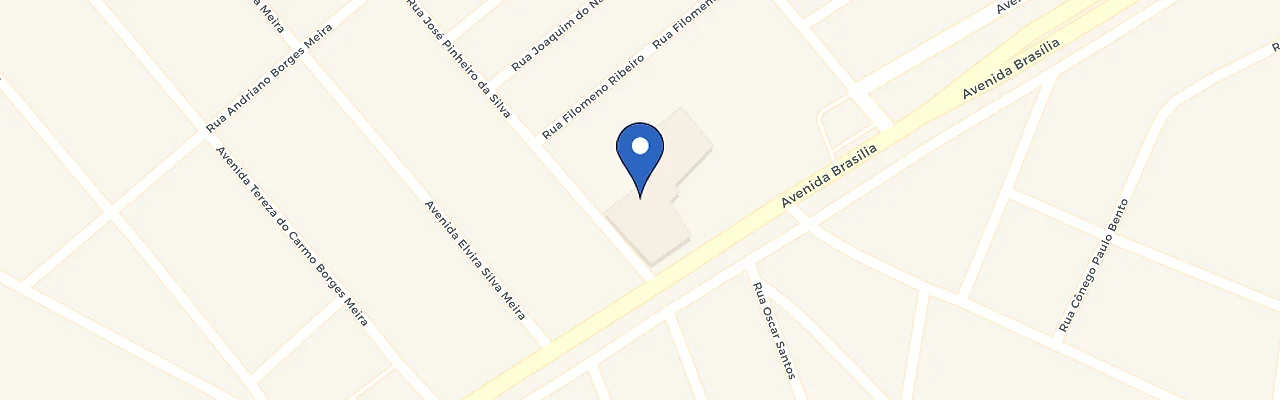Mapa da estação Pousada Menina Bonita