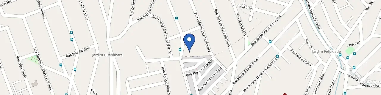 Mapa da estação Nova Rota Oficina