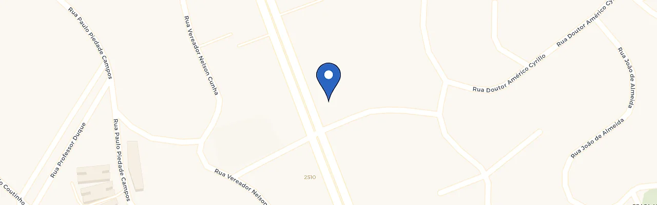 Mapa da estação BYD Vitória Motors