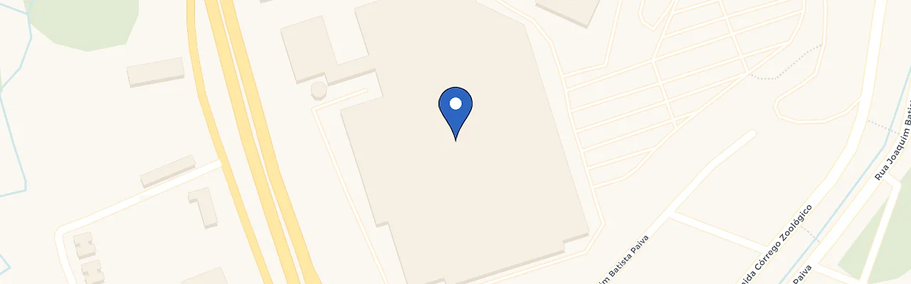 Mapa da estação Shopping Via Café