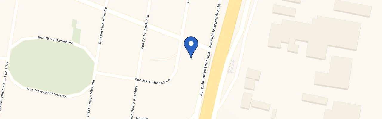 Mapa da estação Posto Charão - Esteio (Chargerpoint)