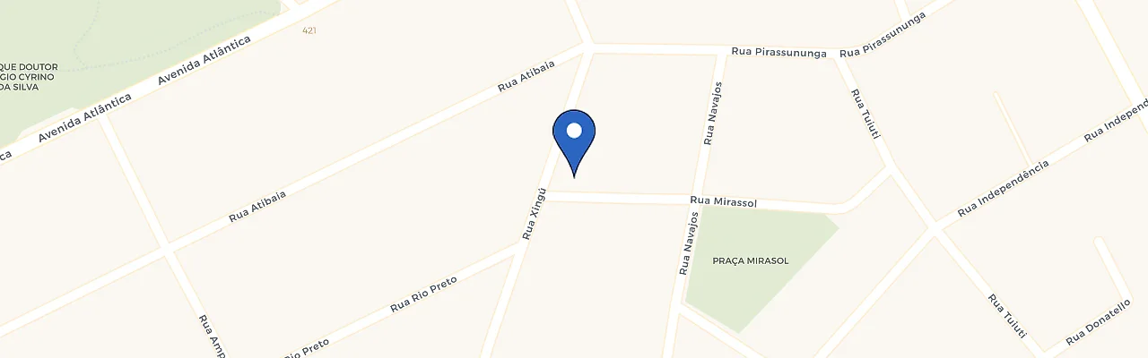 Mapa da estação Arena Beach Station