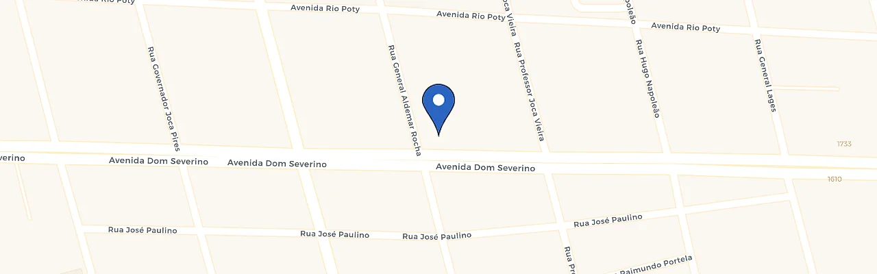 Mapa da estação Coco Bambu Teresina