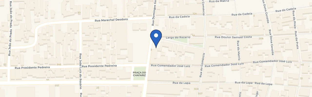 Mapa da estação Hotel Sandi Estacionamento