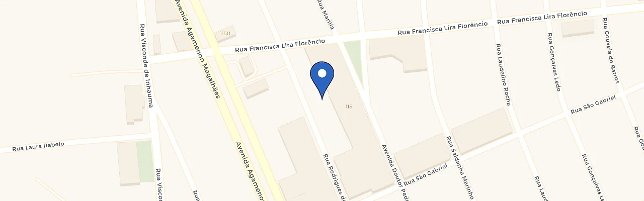 Mapa da estação Treinamento