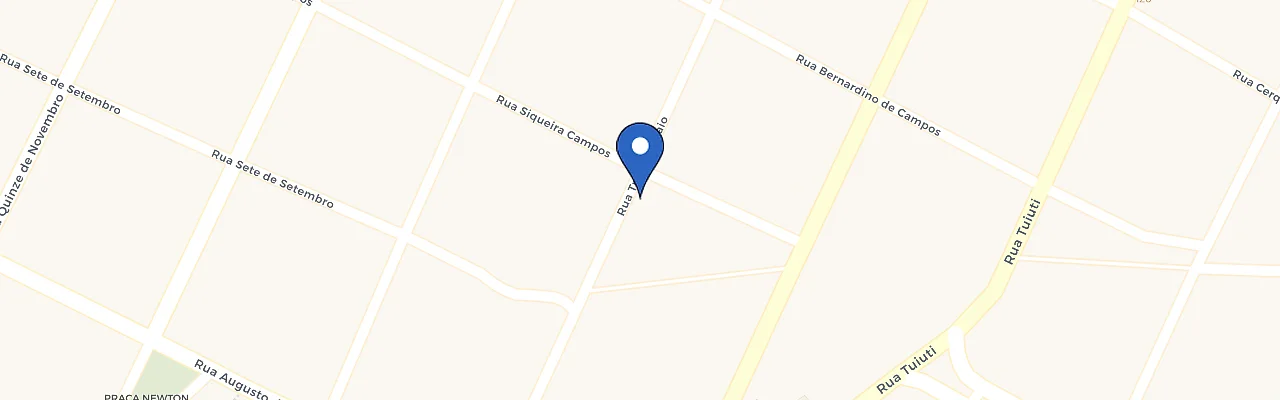 Mapa da estação Alliance Power Solutions - Shopping 13 De Maio