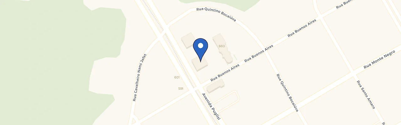 Mapa da estação Posto Ipiranga - AG Pinho