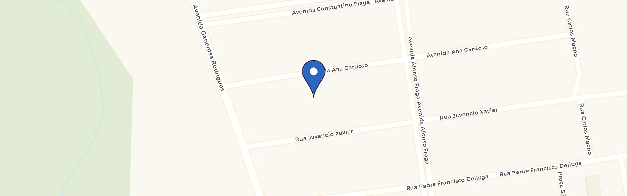 Mapa da estação Dr. Luciano Albernaz