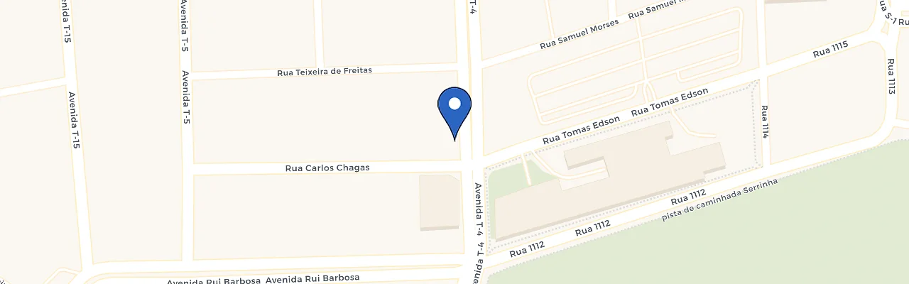 Mapa da estação Garibaldi