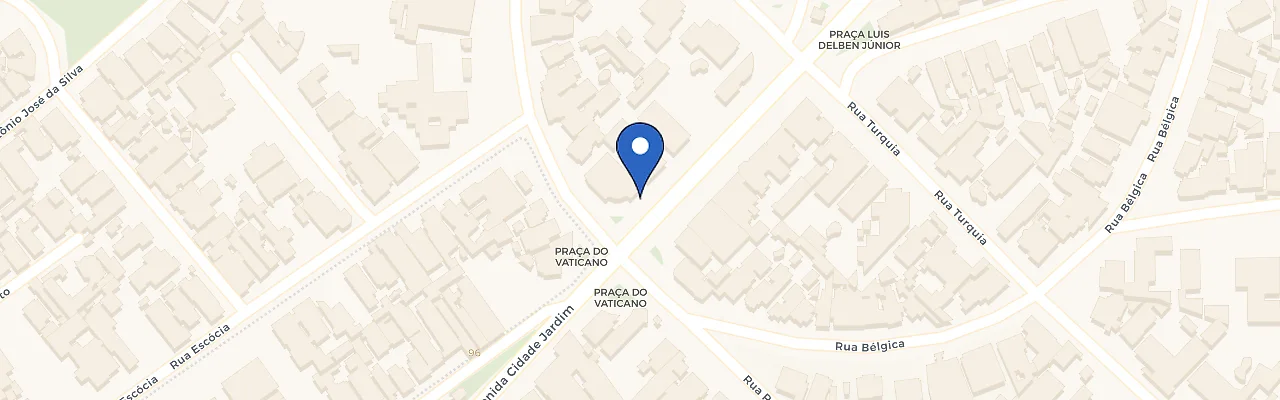Mapa da estação Enel Juicebox | Volvo Intercar Jardins