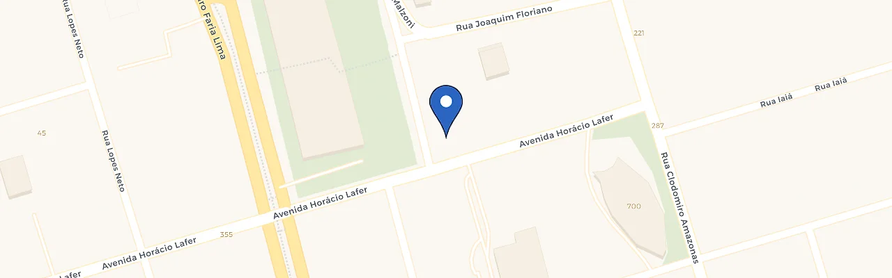 Mapa da estação HL Faria Lima - NetPark