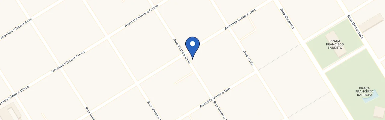 Mapa da estação Senhora Cafeteria - G Cargas