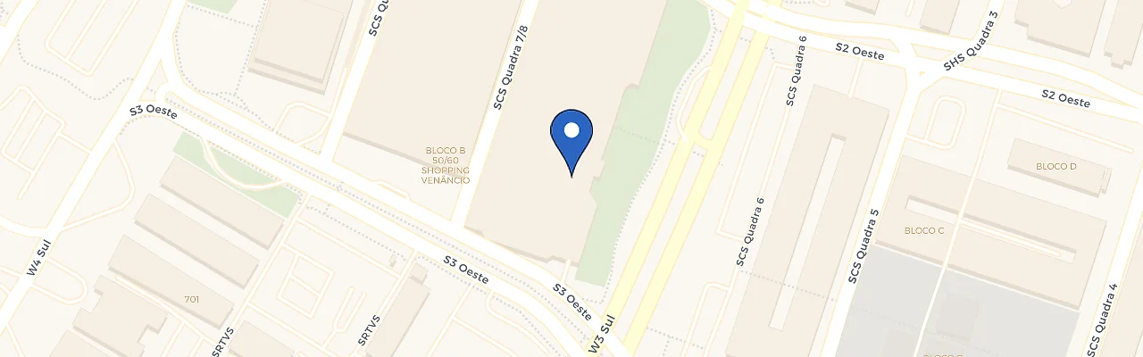 Mapa da estação Pátio Brasil Shopping