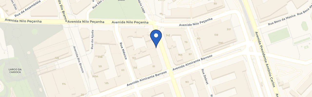 Mapa da estação Rede Ecovagas - Zletric - Estapar Edifício Torre Almirante