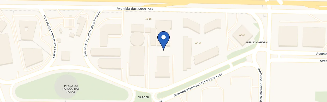 Mapa da estação Barra Square