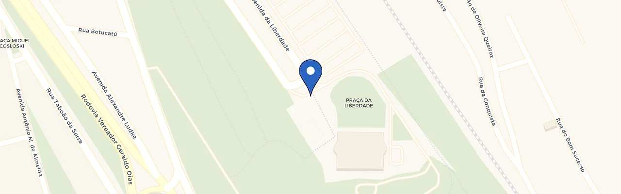 Mapa da estação Prefeitura De Jundiaí