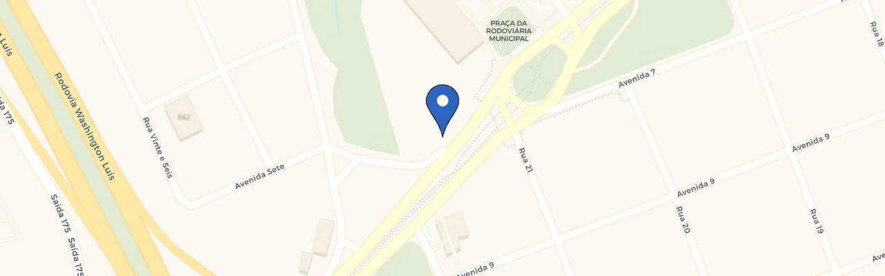 Mapa da estação Santa Emília Renault