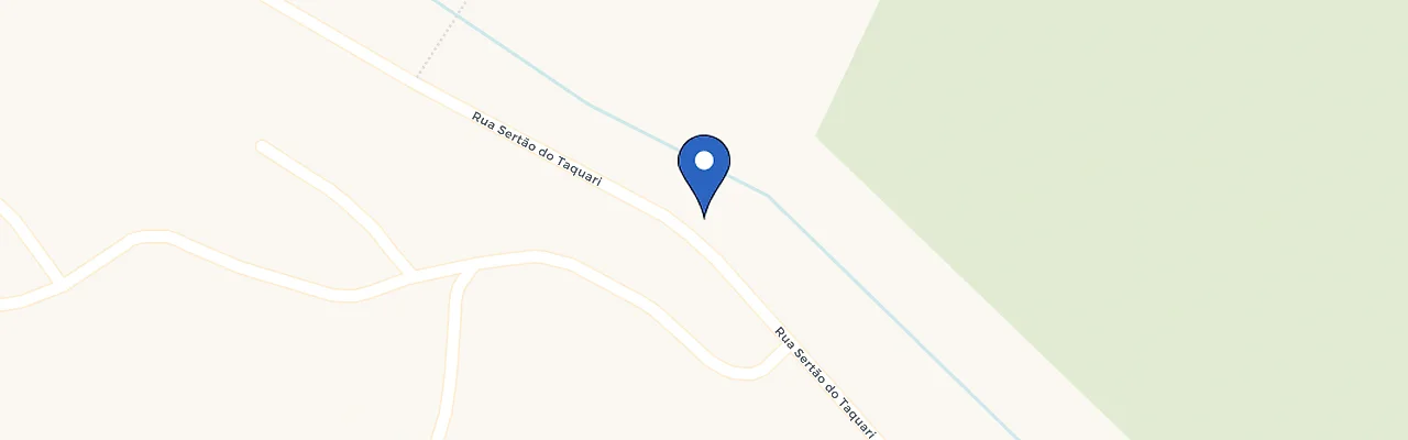 Mapa da estação Sertão
