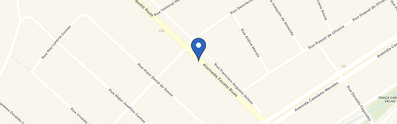 Mapa da estação Locar Veículos QB E Guincho