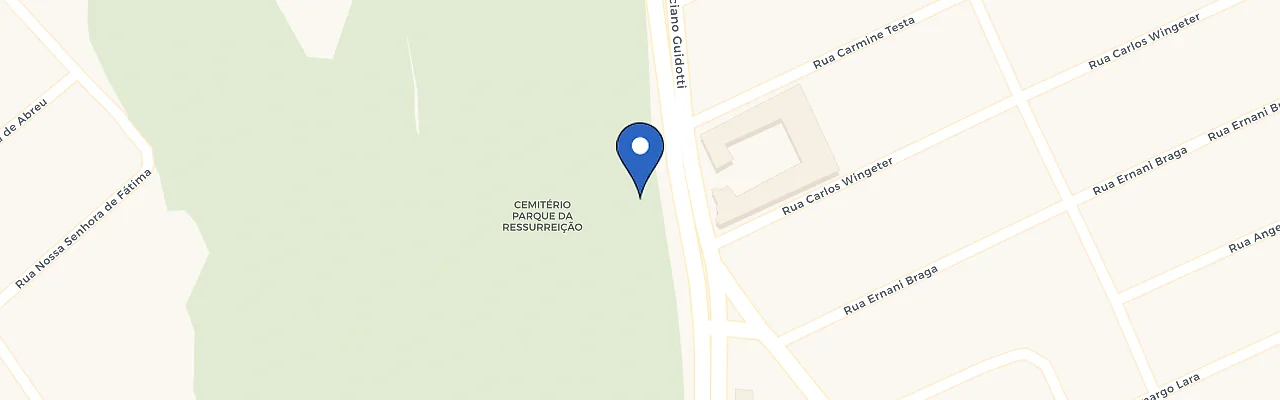 Mapa da estação Parque Da Ressurreição - Memorial