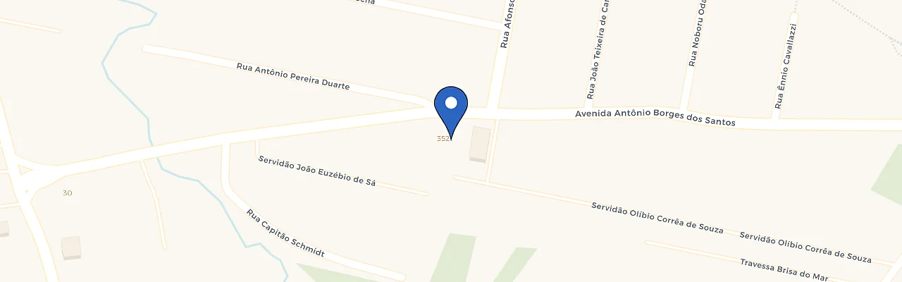 Mapa da estação Pousada Santa Ana