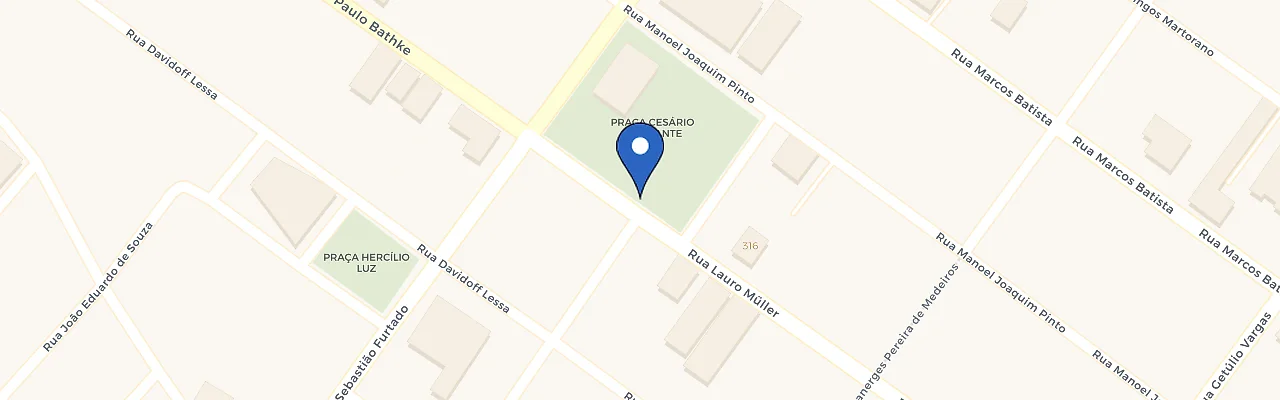 Mapa da estação Casa Da Cultura