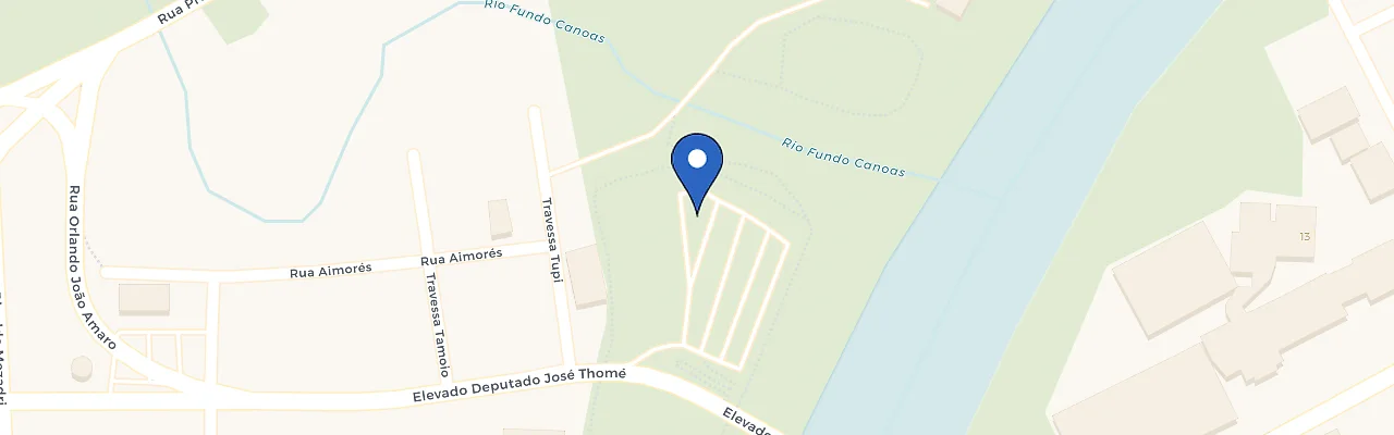 Mapa da estação Parque Municipal Harry Hobus
