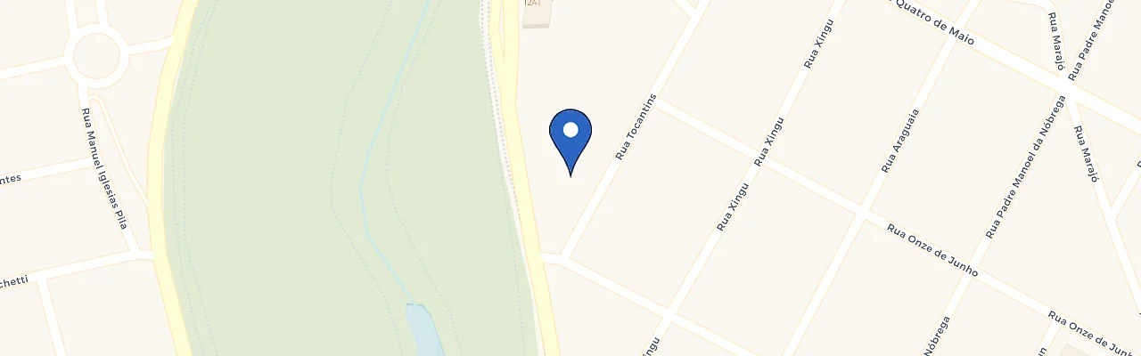 Mapa da estação Esfiha Drive Indaiatuba