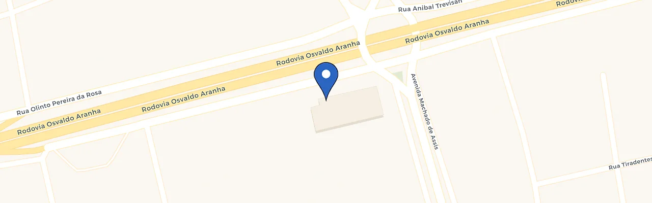 Mapa da estação Restaurante Raabelândia