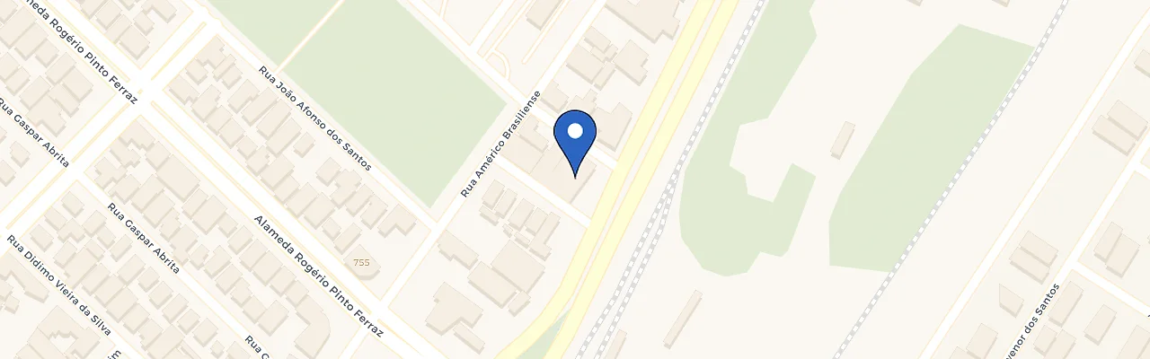 Mapa da estação BYD Aliança Araraquara