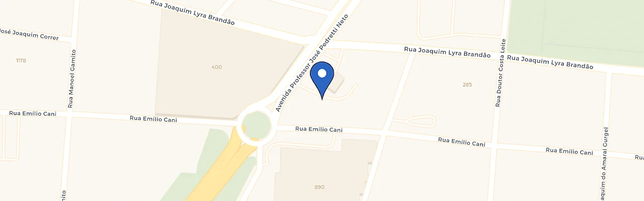 Mapa da estação DSA-X Posto Panorama