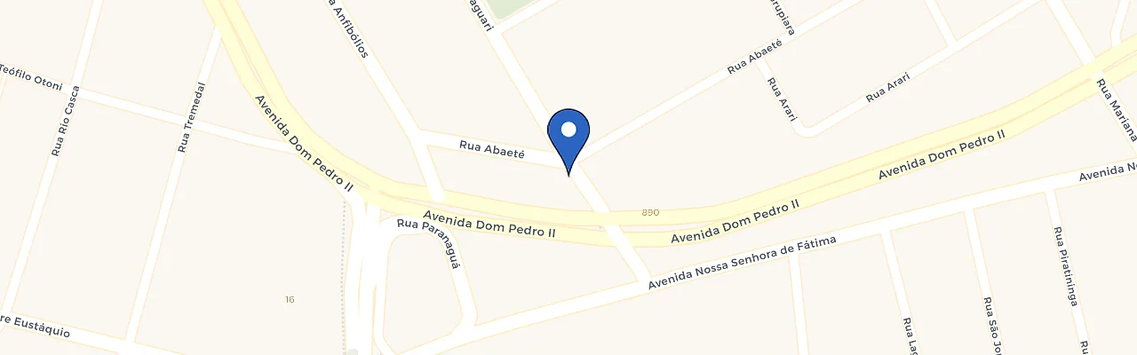 Mapa da estação Power Charge
