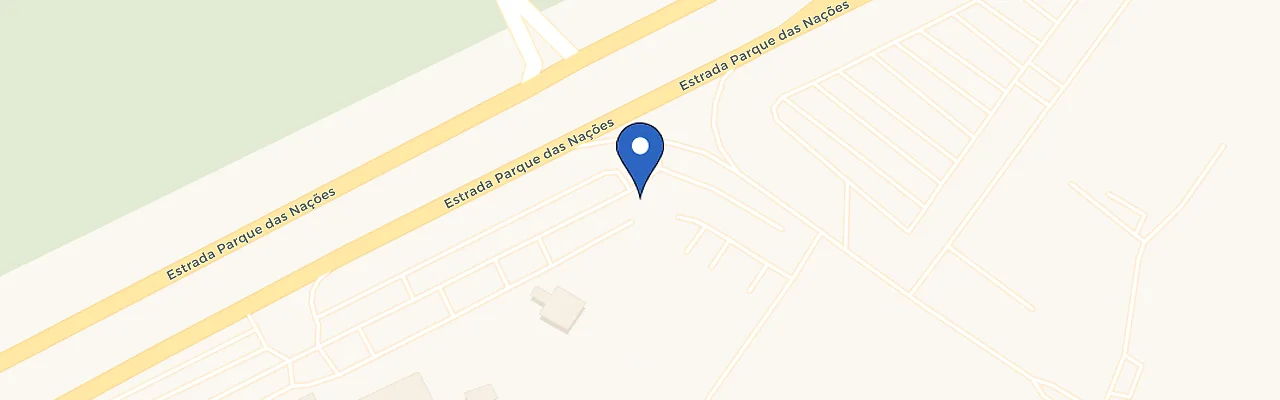 Mapa da estação Arena Beira Lago