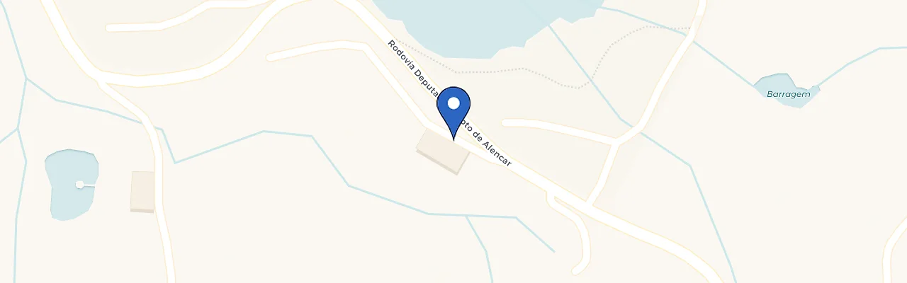 Mapa da estação BR Super Carga - Guaramiranga Boulevard - Guaramiranga