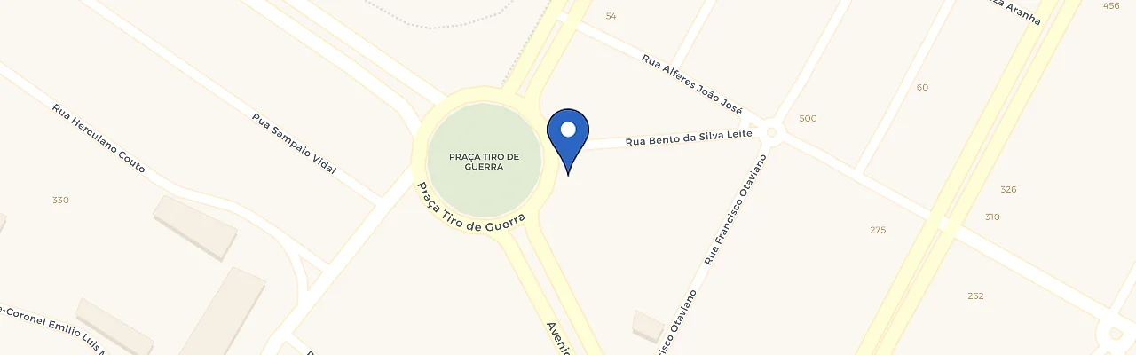 Mapa da estação Supermercado Pague Menos
