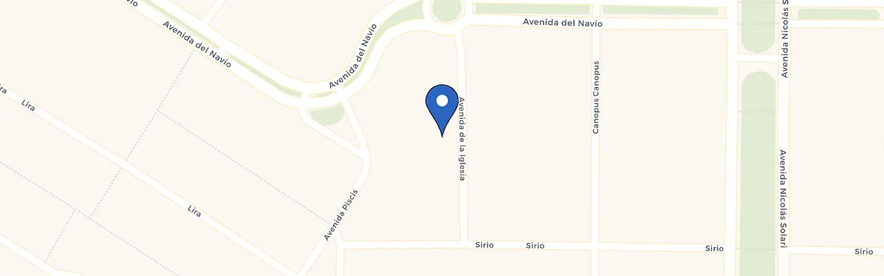 Mapa da estação La Paloma DC ABB