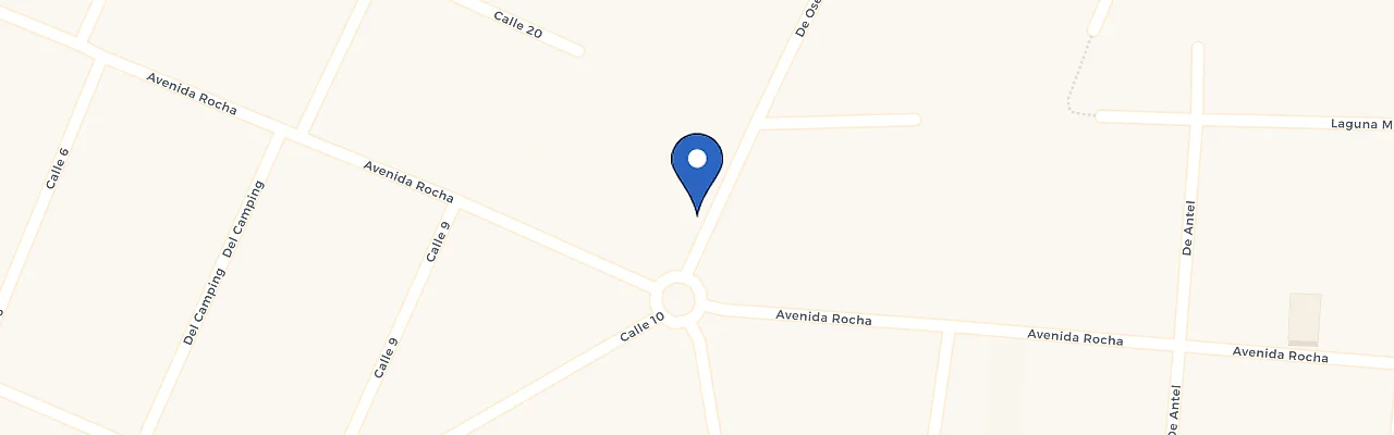Mapa da estação La Pedrera