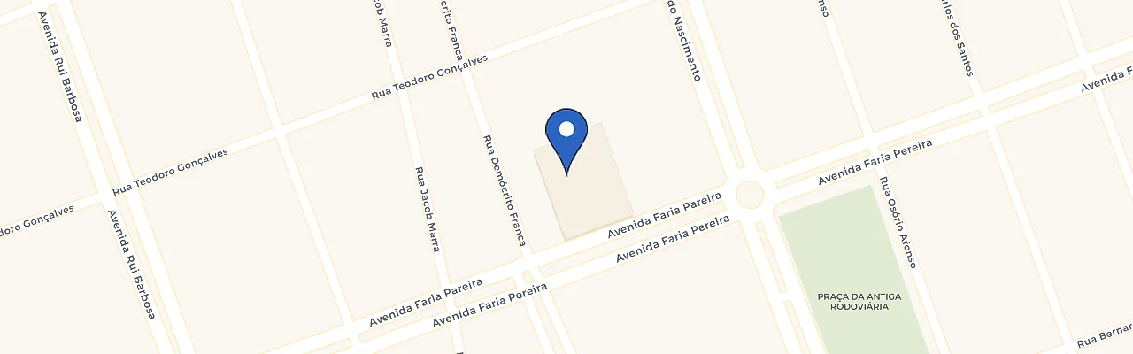 Mapa da estação Supermercado Bernardão