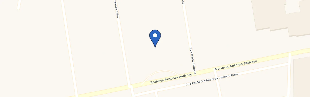 Mapa da estação Gazin Auto Posto