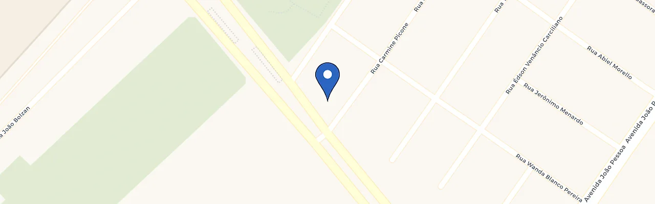 Mapa da estação Nova Odessa