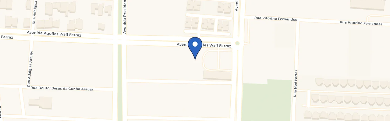 Mapa da estação Andrade & Sales