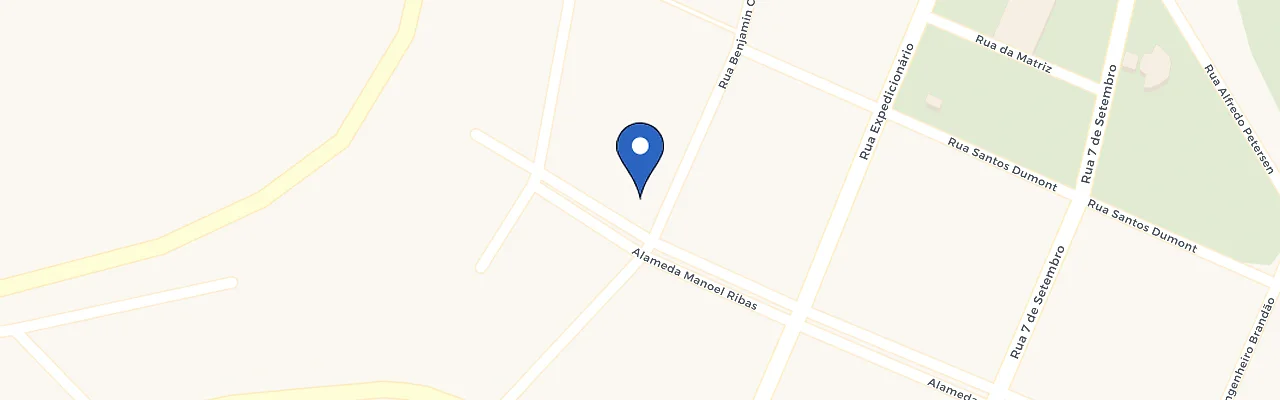 Mapa da estação Supermercado Ferreira